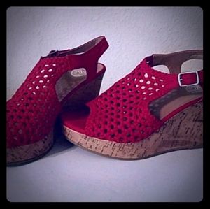 Red wedges